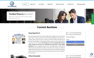 allaroundauctions.com screenshot