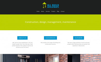 allbuilddevelopments.co.uk screenshot