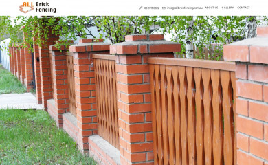 allbrickfencing.com.au screenshot