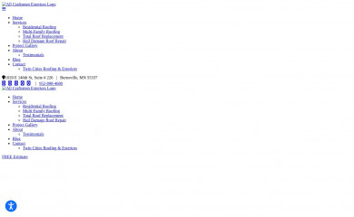 allcraftsmenexteriors.com screenshot