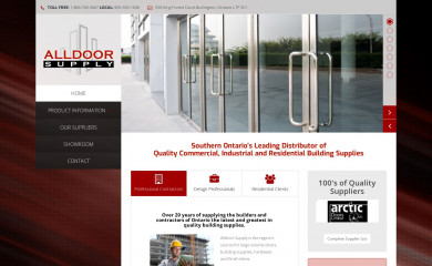 alldoorsupply.com screenshot
