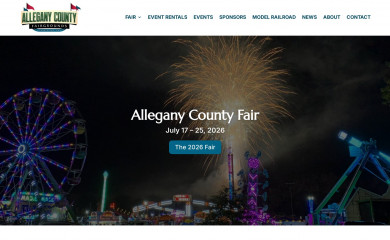 alleganycofair.org screenshot