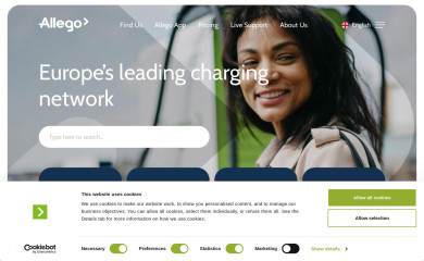 allego.eu screenshot