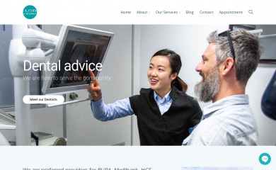 allenbygardensdental.com.au screenshot
