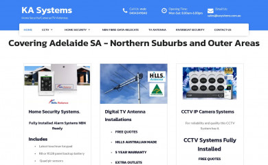 allensantennas.com.au screenshot
