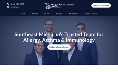 allergyctr.com screenshot