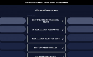 allergypathway.com.au screenshot