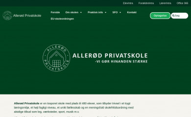 alleroedprivatskole.dk screenshot