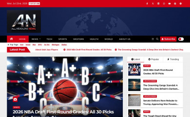 allheadlinenews.com screenshot