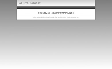 allitaliano.it screenshot