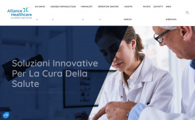alliance-healthcare.it screenshot