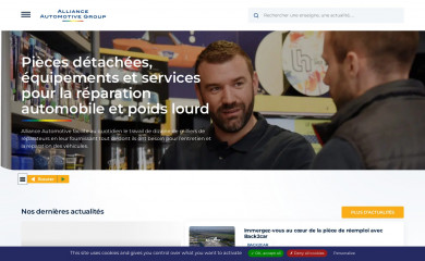 allianceautomotive.fr screenshot