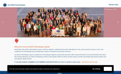 allianceschlumberger.org screenshot
