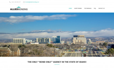 alliedbonds.com screenshot