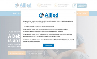 alliedenrollmentcenters.com screenshot