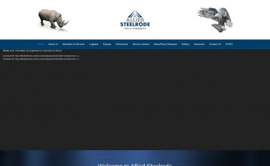 alliedsteelrode.co.za screenshot