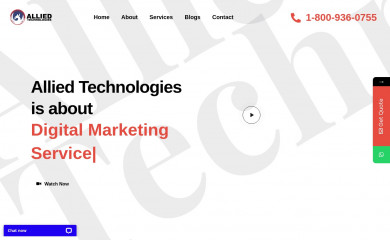 alliedtechnologies.io screenshot