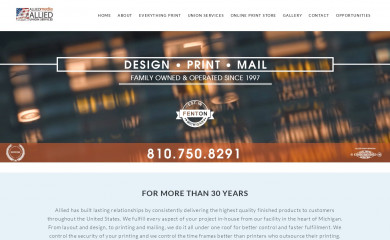 alliedunionservices.com screenshot