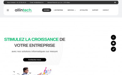 allintech.ch screenshot