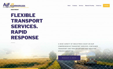 allinternationalfreight.com screenshot