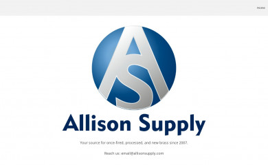 allisonsupply.com screenshot