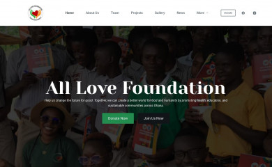 alllovefoundation1.org screenshot