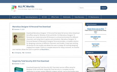 allpcworlds.com screenshot