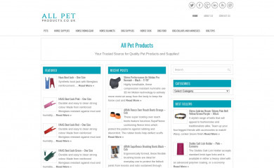 allpetproducts.co.uk screenshot