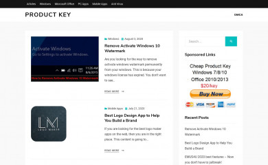 http://allproductkey.com screenshot