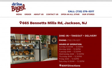 allstarbagels.com screenshot