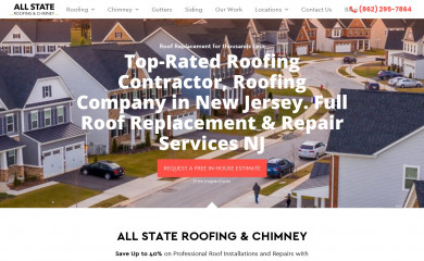 allstateroofingandchimneynj.com screenshot