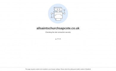allsaintschurchsapcote.co.uk screenshot