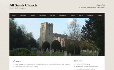 allsaintskempston.com screenshot