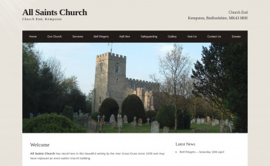 allsaintskempston.com screenshot