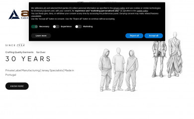 alltexteis.com screenshot