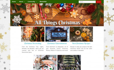 allthingschristmas.com screenshot