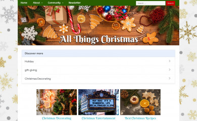 allthingschristmas.com screenshot