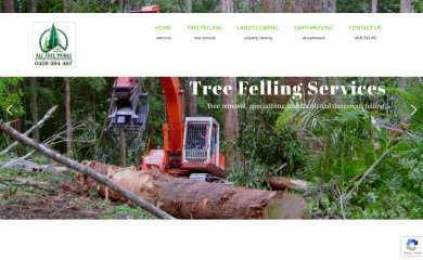 alltreeworks.com.au screenshot