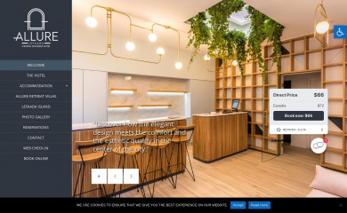 allureboutiquehotel.com screenshot