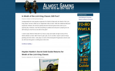 almostgaming.com screenshot