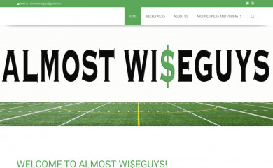 almostwiseguys.com screenshot
