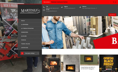 almacenesmartinez.es screenshot