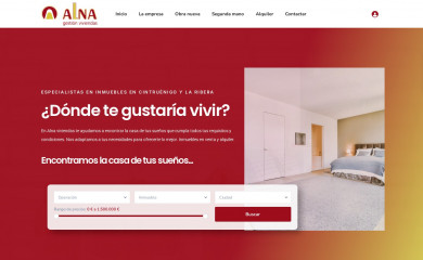 alnaviviendas.com screenshot
