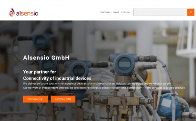 alsensio.de screenshot