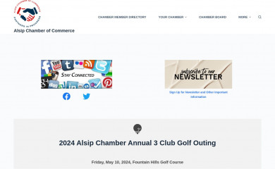 alsipchamber.org screenshot