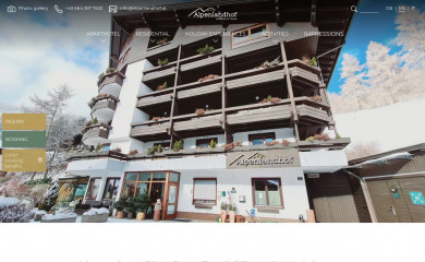 alpenlandhof.at screenshot
