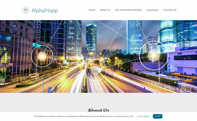 alphahapp.com screenshot