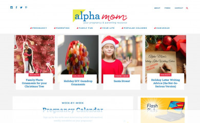 alphamom.com screenshot