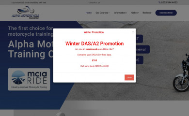 alphamct.co.uk screenshot