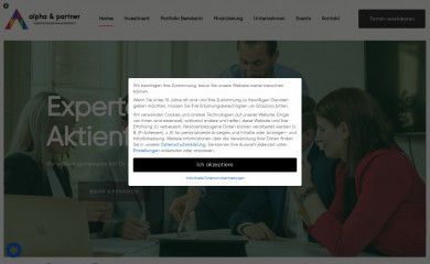 alphapartner.at screenshot